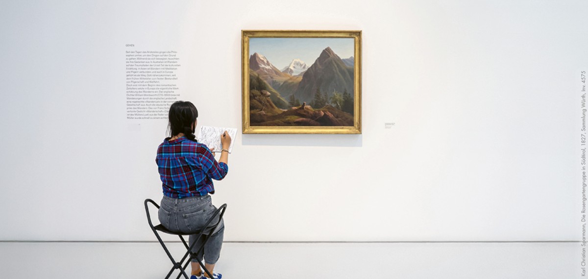 Zeichnen vor der Kunst – Tuschezeichnung